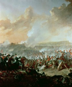 Die Schlacht von Waterloo, 18. Juni 1815 (Detail)